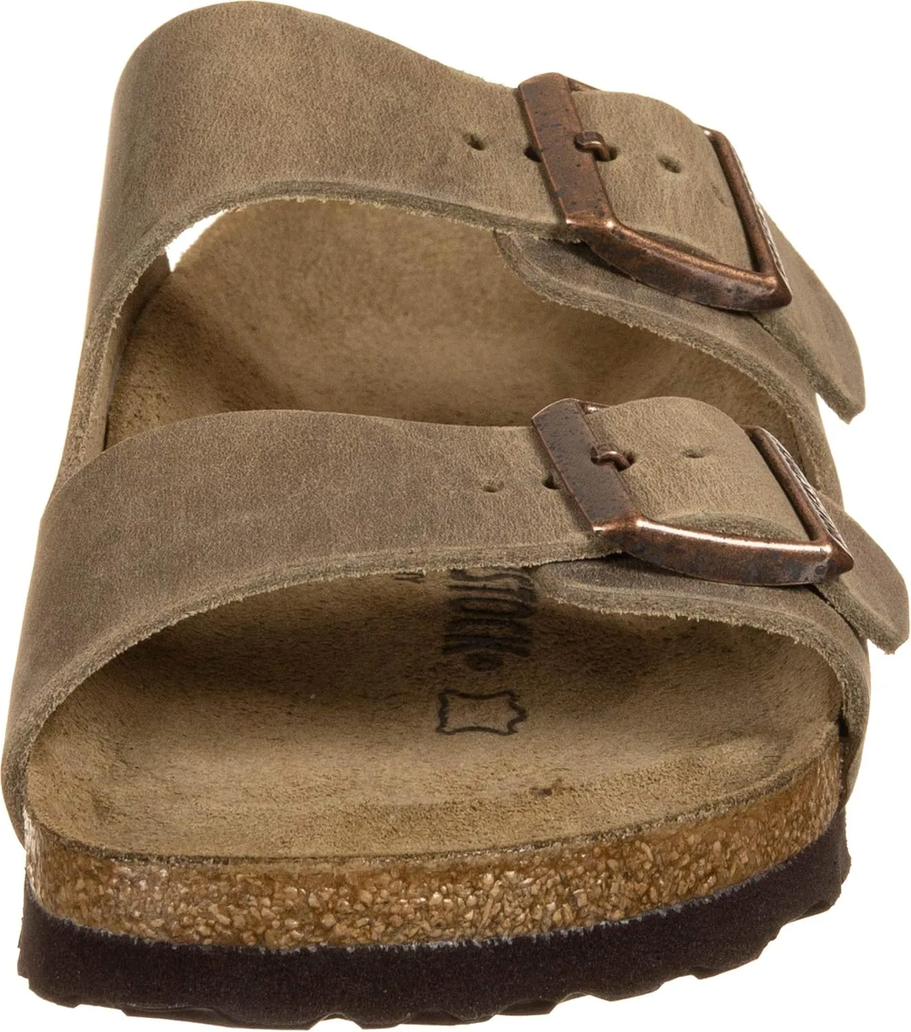 Birkenstock Men's Suede Soft Footbed Arizona Sandal