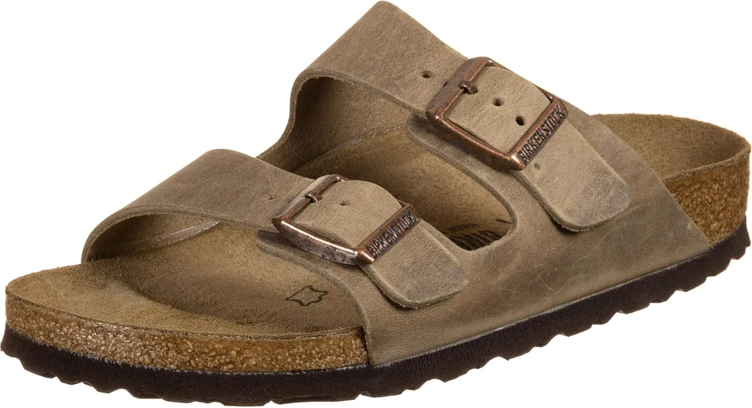 Birkenstock Men's Suede Soft Footbed Arizona Sandal