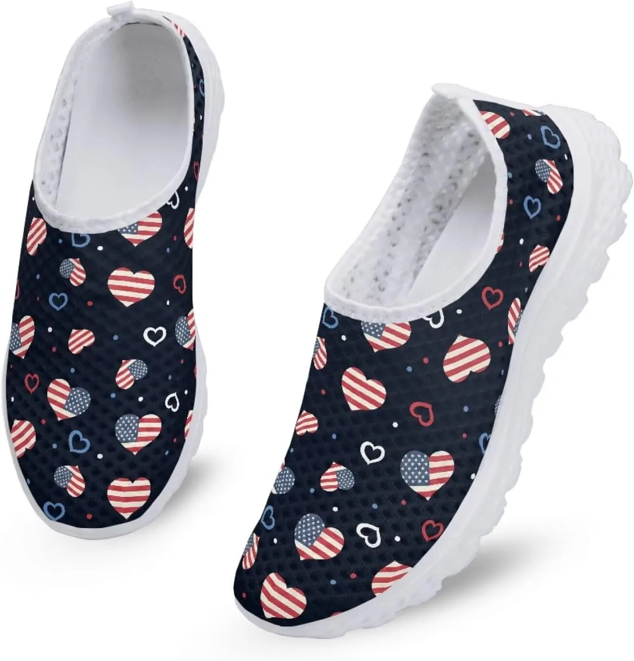 Biyejit Quick Dry Womens Water Shoes for Swim Beach Surf Breathable Slip On Sneakers Casual Outdoor Sport Flats Shoes