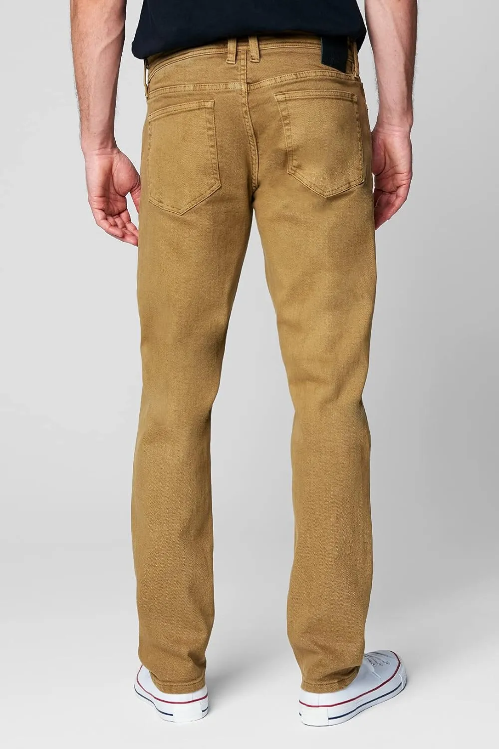 [BLANKNYC] Mens Slim Fit Flat Front Tapered Jeans with 5 Pockets, Comfortable & Stylish Pants
