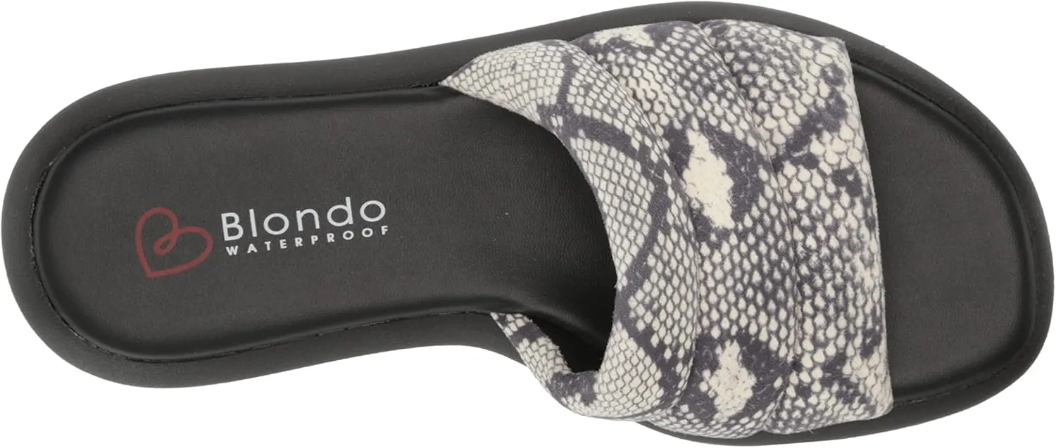 Blondo Women's Waterproof Silvana Slide Sandal