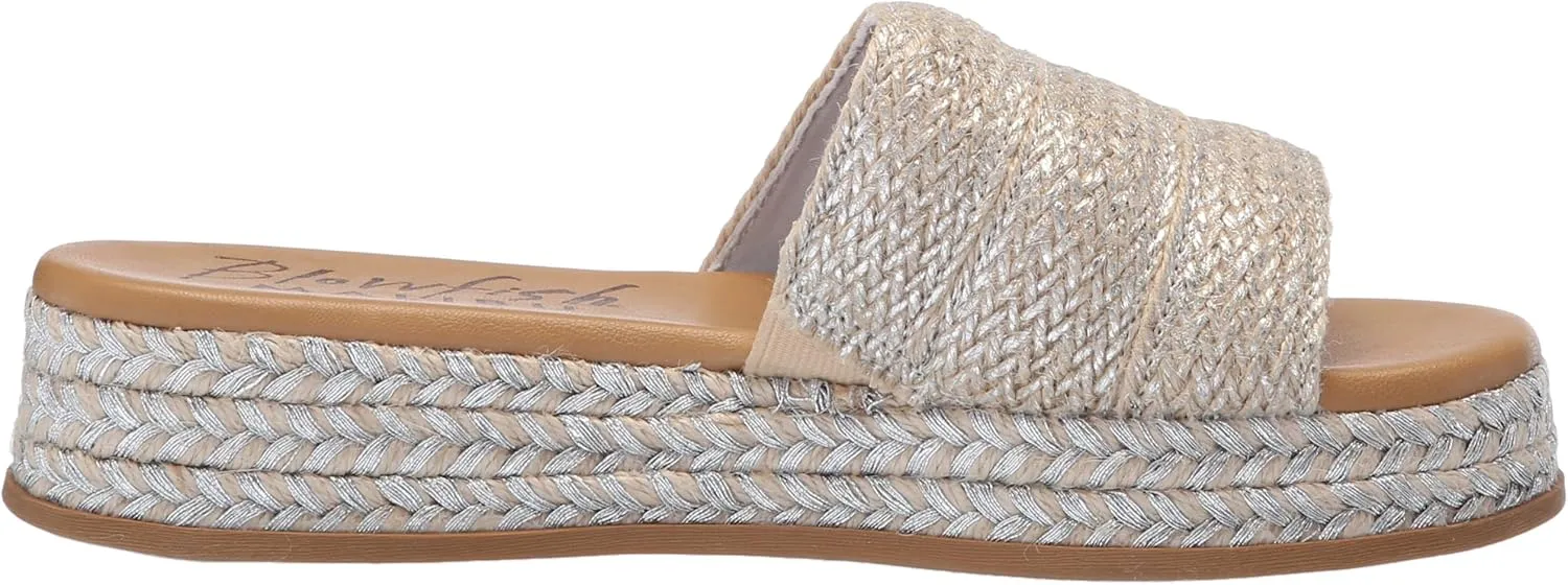 Blowfish Malibu Women's Marshlo-b Rope Espadrille Sandal Slide