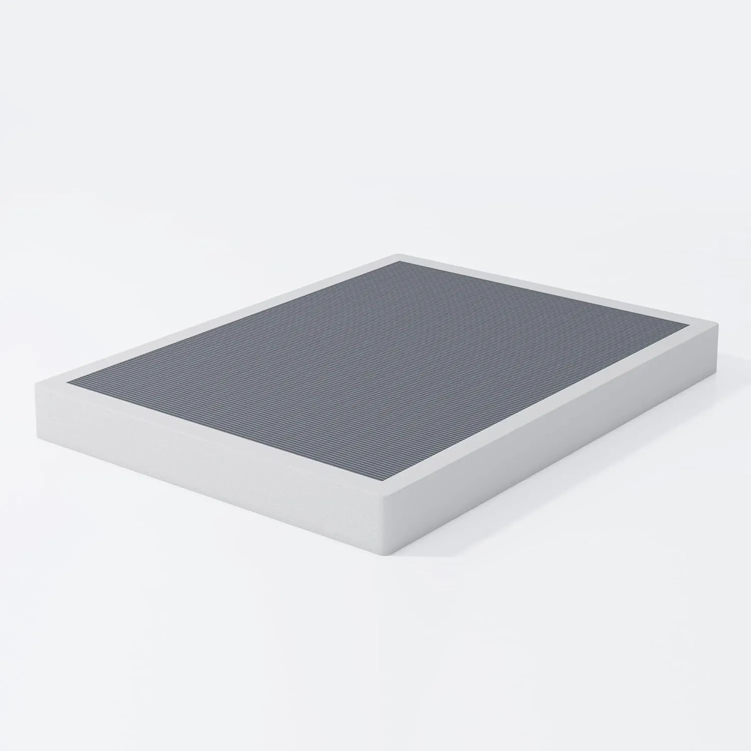 Box Spring Queen Size 5 Inch High, Heavy Duty Queen Box Spring,Sturdy Metal Frame with Fabric Cover Set, Easy Assembly, Noise Free