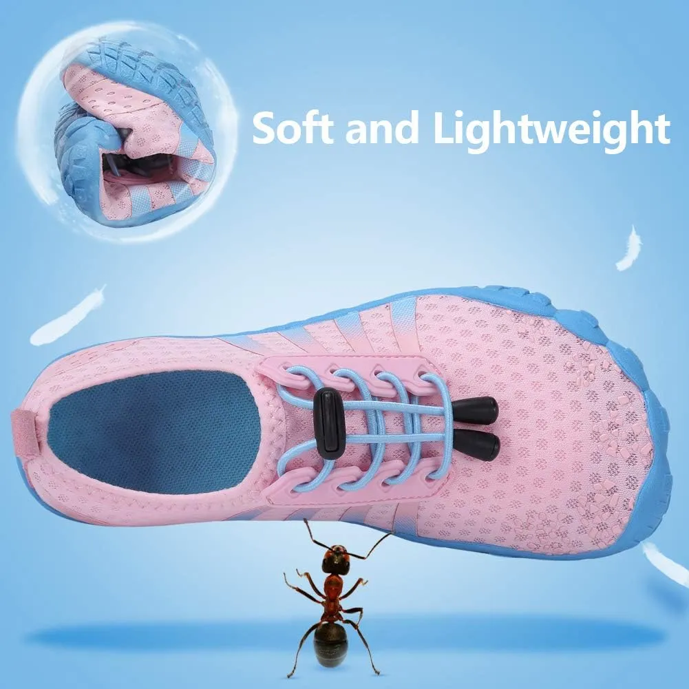 Boys & Girls Water Shoes Lightweight Comfort Sole Easy Walking Athletic Slip on Aqua Sock(Toddler/Little Kid/Big Kid)