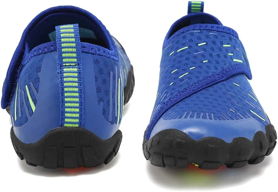 Boys & Girls Water Shoes Lightweight Comfort Sole Easy Walking Athletic Slip on Aqua Sock(Toddler/Little Kid/Big Kid)