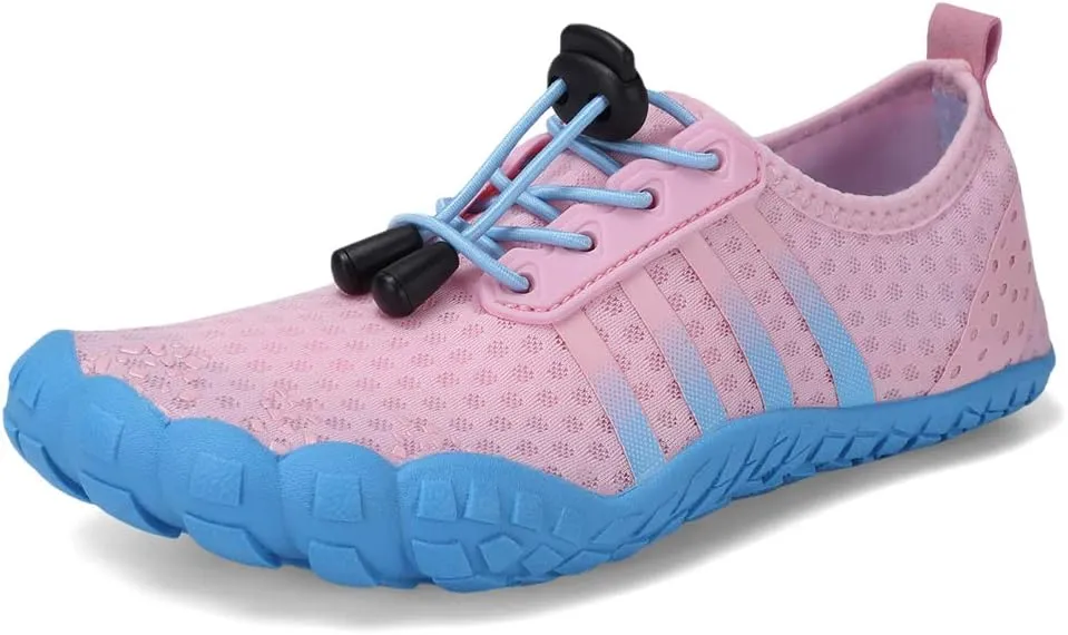 Boys & Girls Water Shoes Lightweight Comfort Sole Easy Walking Athletic Slip on Aqua Sock(Toddler/Little Kid/Big Kid)
