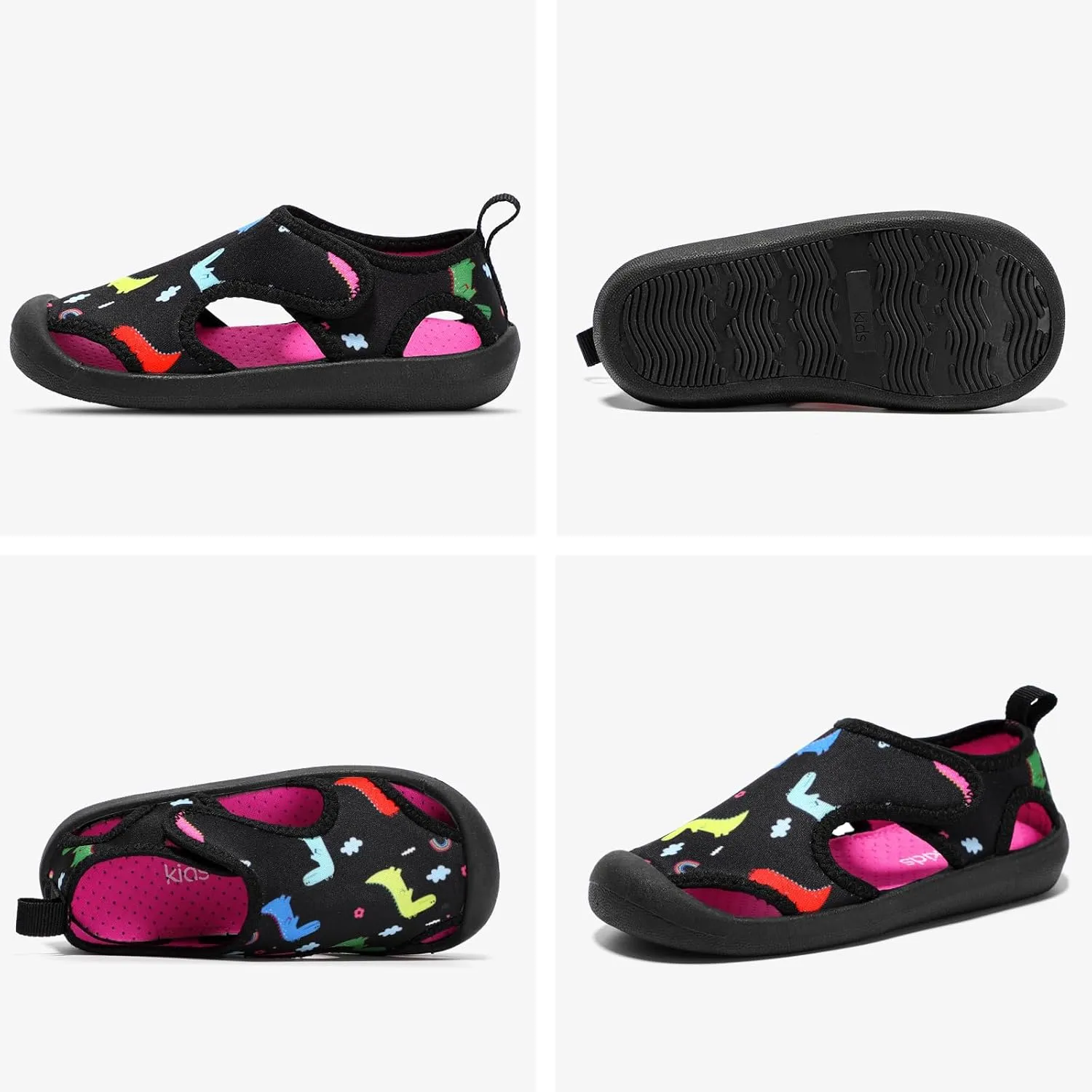 Boys Girls Water Shoes Quick-Dry Cute Beach Swim Pool Shoes