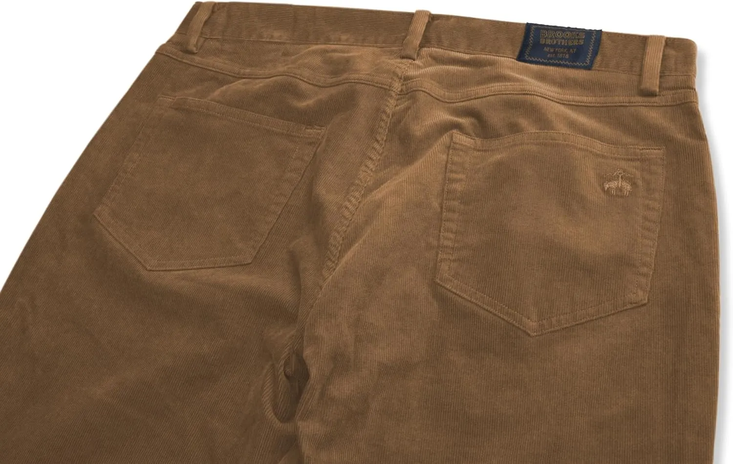 Brooks Brothers Mens Slim Fit Five Pocket Mini Corduroy Pants,