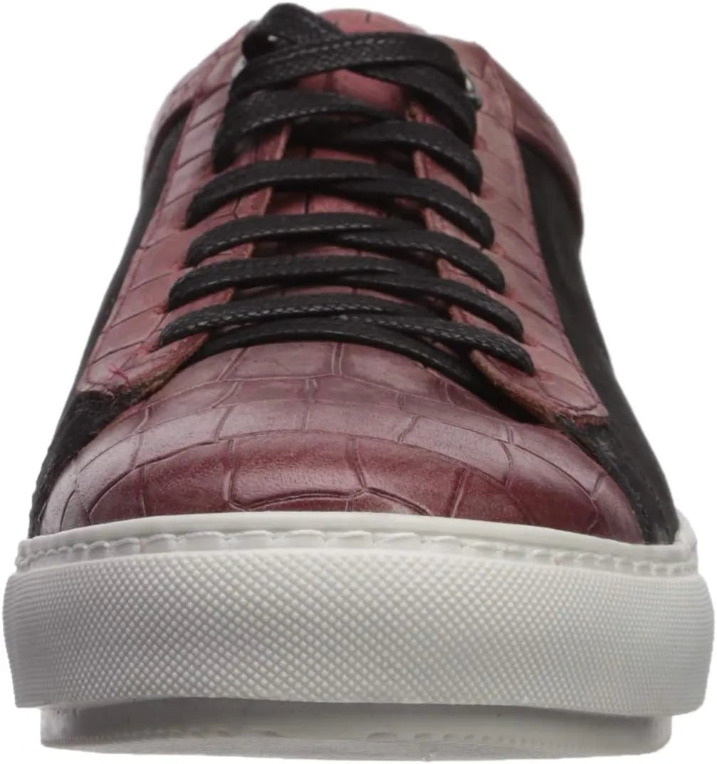 Brothers United Men's Leather Luxury Sophisticated Lace Up Sneaker