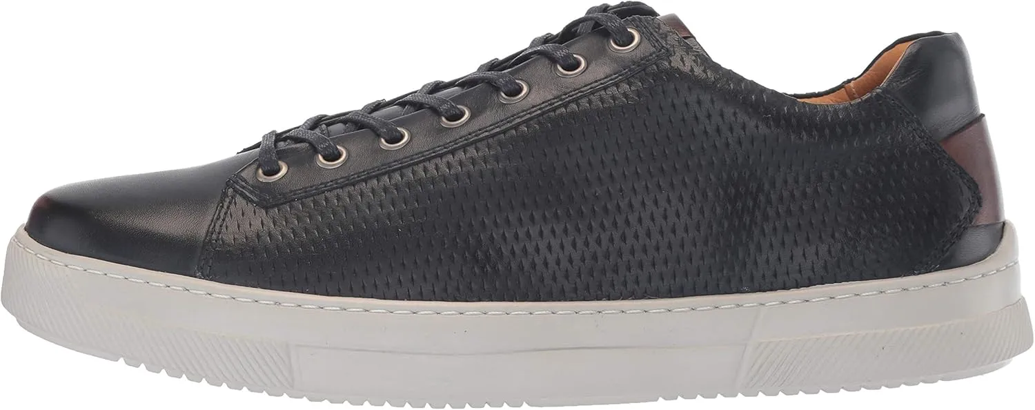Brothers United Men's Leather Made in Brazil Luxury Laceup Fashion Sneaker