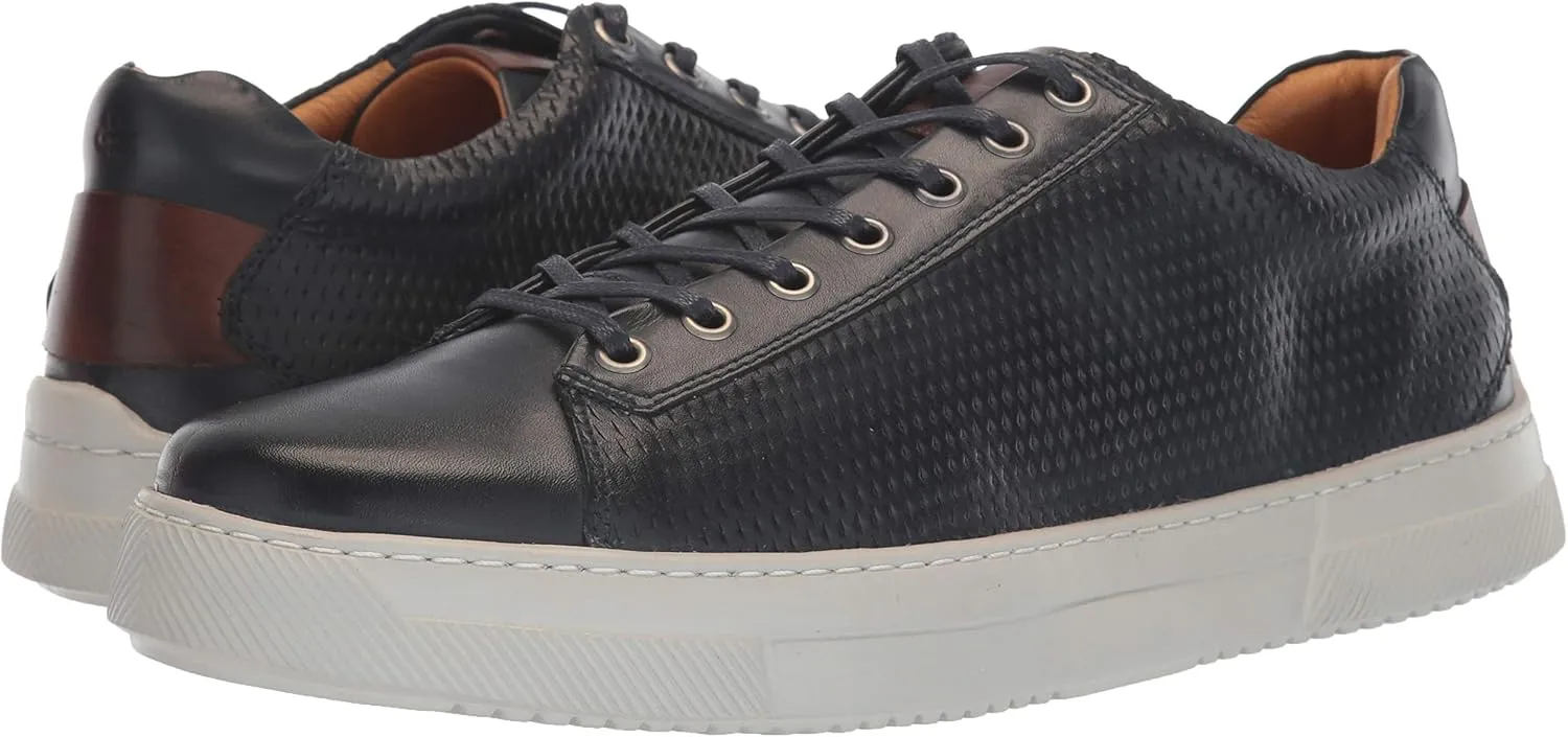 Brothers United Men's Leather Made in Brazil Luxury Laceup Fashion Sneaker