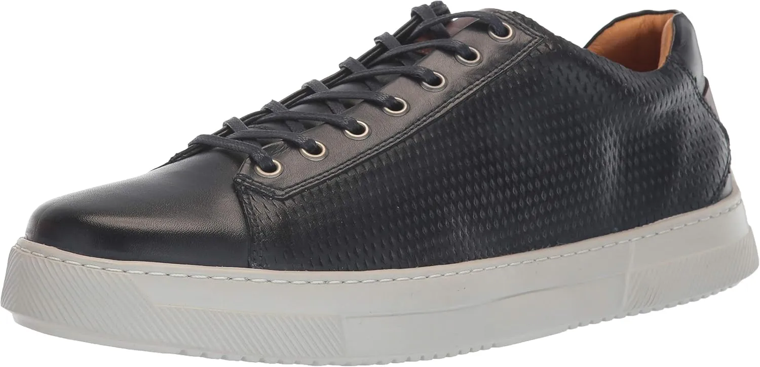 Brothers United Men's Leather Made in Brazil Luxury Laceup Fashion Sneaker