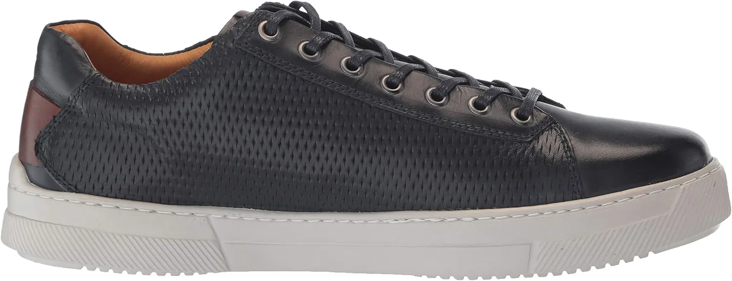 Brothers United Men's Leather Made in Brazil Luxury Laceup Fashion Sneaker