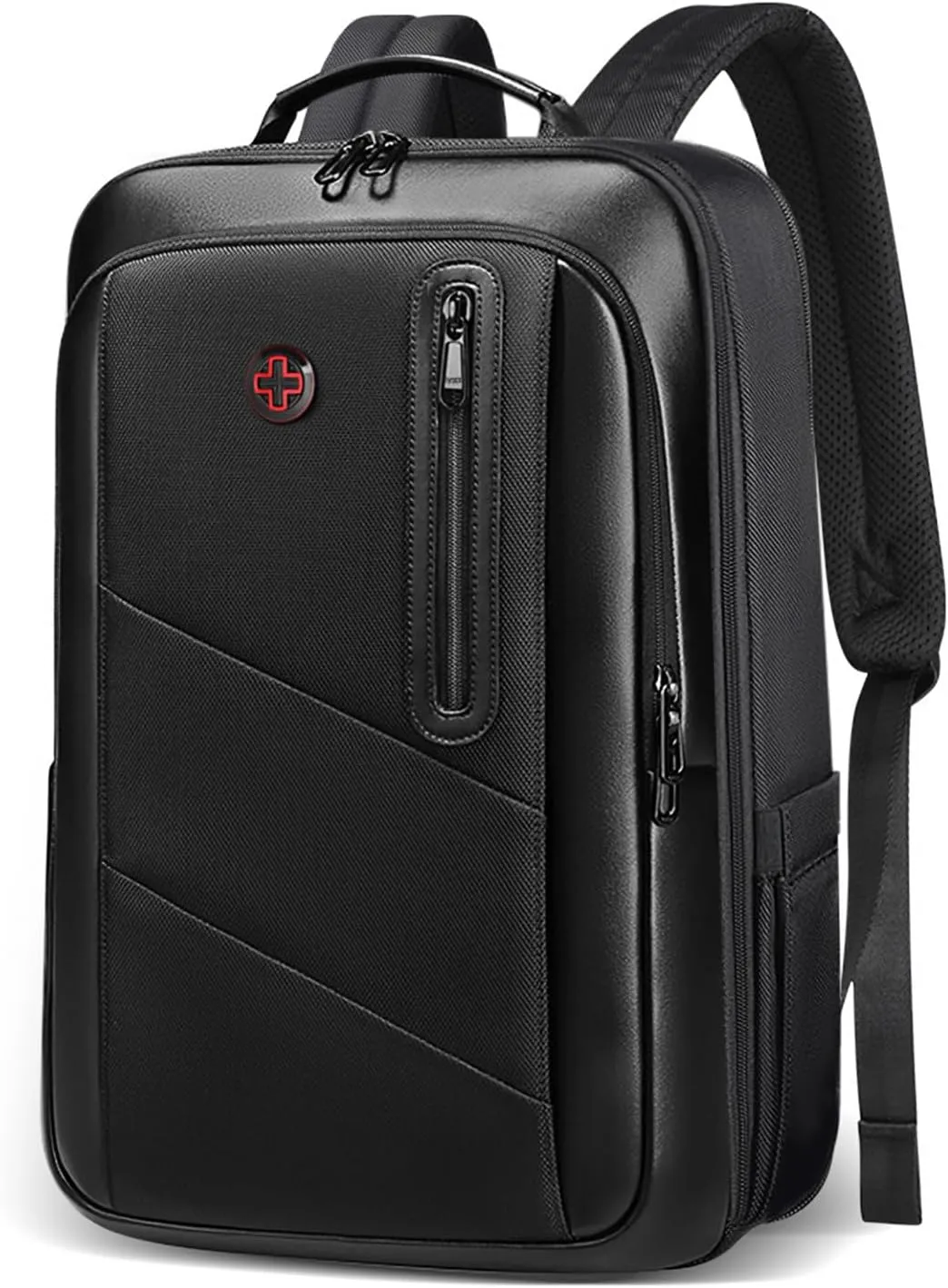 Business Backpack for Men Travel Backpack 180° Commuter Backpack Classic Backpack Water Resistant Bag Daypack for Work,Black