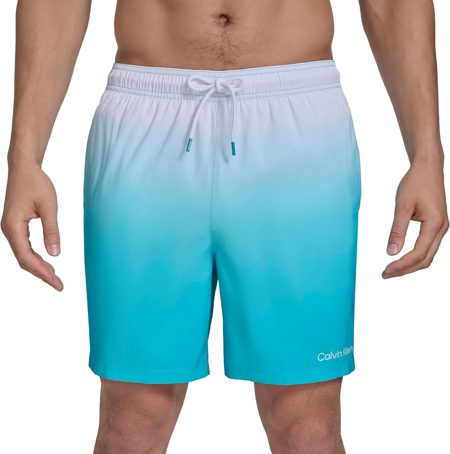Calvin Klein Men's Volley Quick Dry Lightweight Swim Trunk