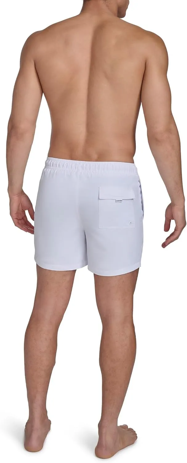 Calvin Klein Men's Volley Quick Dry Lightweight Swim Trunk