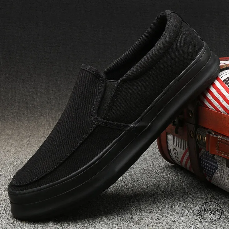 Canvas Slip-On Sneakers