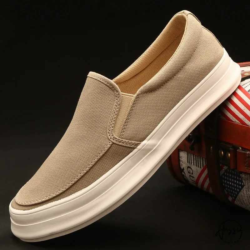 Canvas Slip-On Sneakers