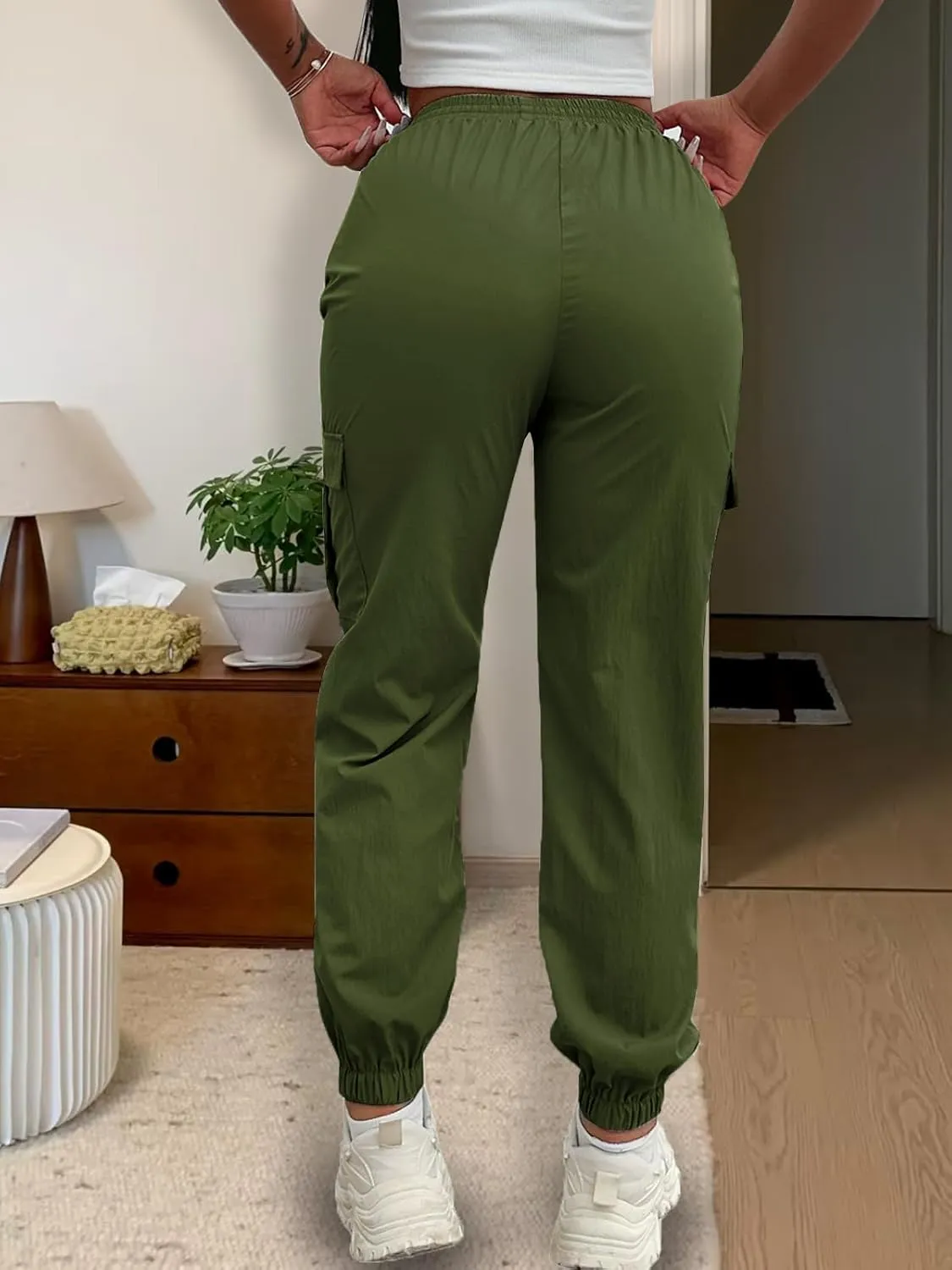 Cargo Pants Women Joggers Quick Dry Hiking Pants with Pockets