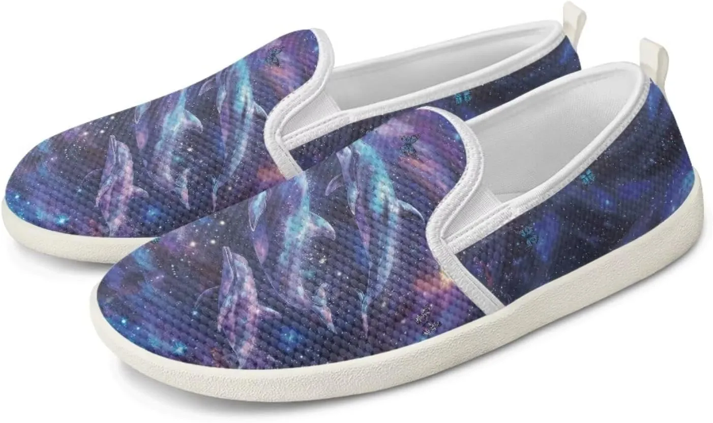 chaqlin Loafers for Women Flat Drop in Low Top Clipper Slip On Beach Travel Comfy Tennis Shoes Fashion Dress Loafers