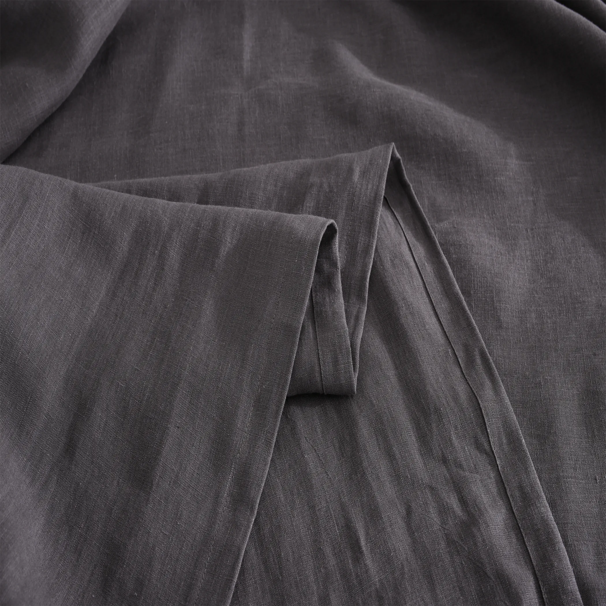 Charcoal 100% Hemp Flat Sheet