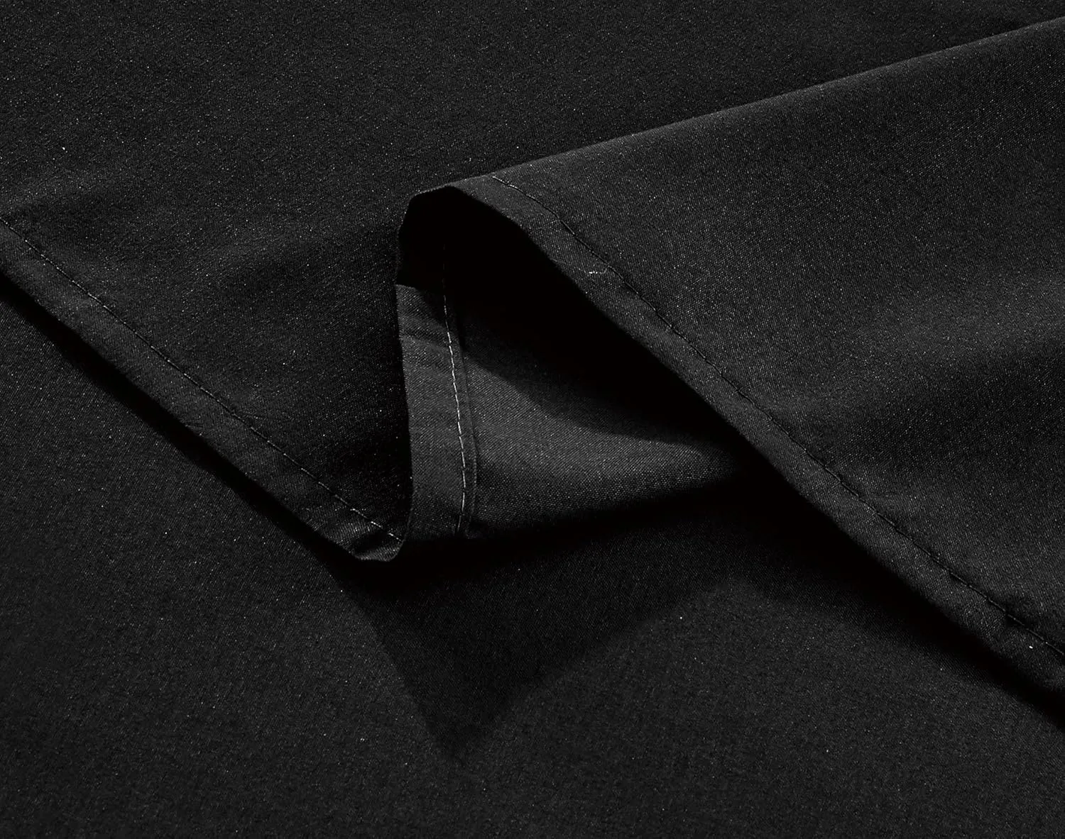 Chezmoi Collection 6-Piece Black Sheet Set California King - Extra Soft Breathable Brushed Microfiber Bed Sheets with 15" Deep Pocket & 4 Pillowcases