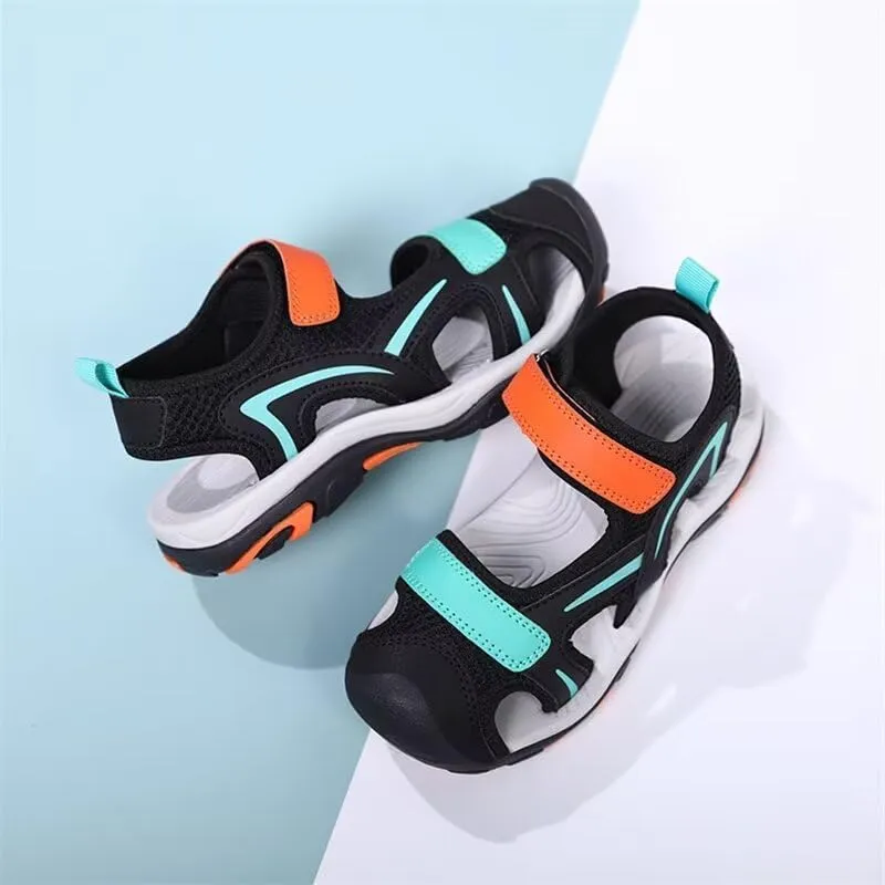 Children Boy Fashion Soft Sport Sandals for Summer Outdoor Walking Hiking