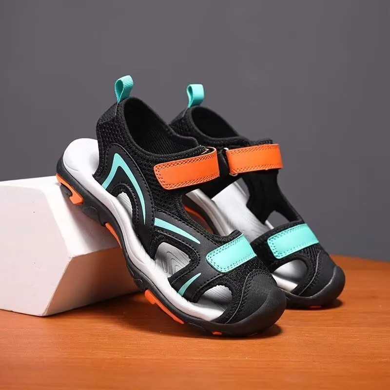 Children Boy Fashion Soft Sport Sandals for Summer Outdoor Walking Hiking