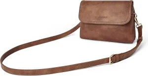 CHOLISS Small Crossbody Bags for Women, Vegan Leather Cell Phone Purse, Mini Travel Purse with Adjustable Strap