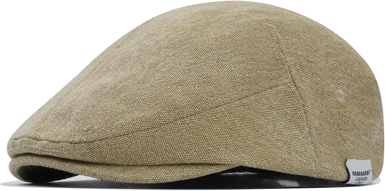 Clakllie Beret Ivy Flat Breathable Boina Caps Cotton Flat Ivy Gatsbay Hat Cotton Twill Newsboy Cap Driving Caps Forward Cap