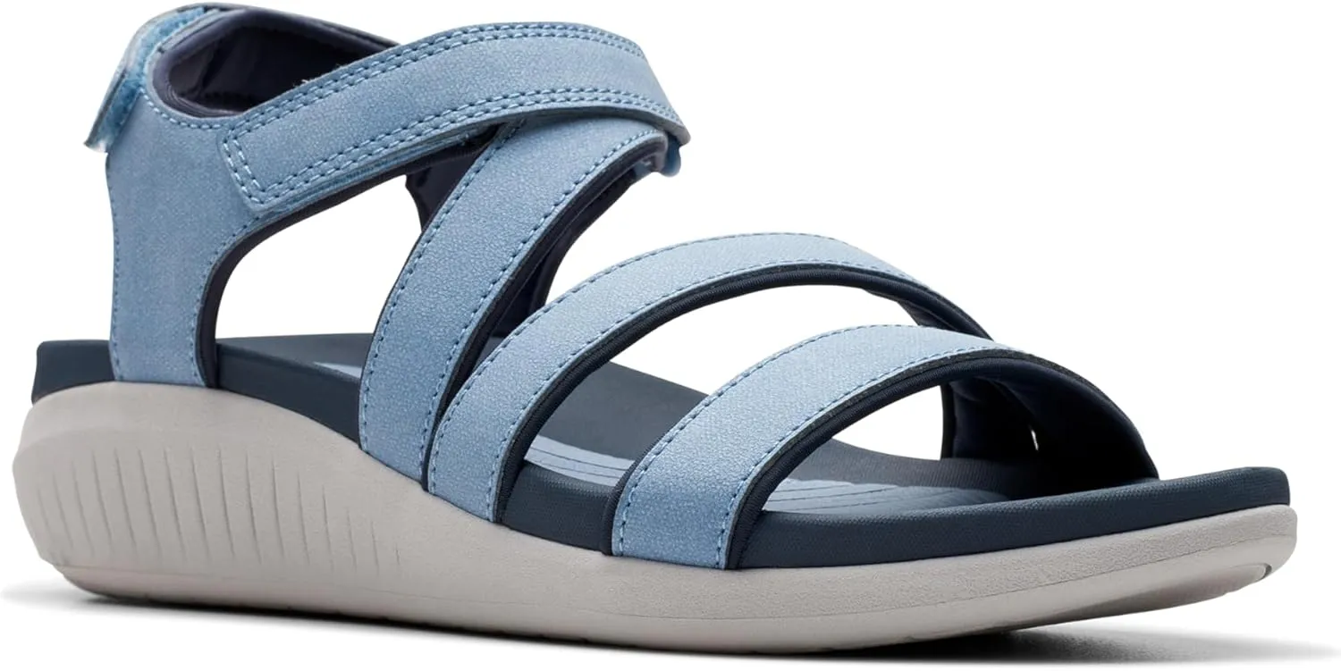Clarks Women's Glide Hi Ella Wedge Sandal