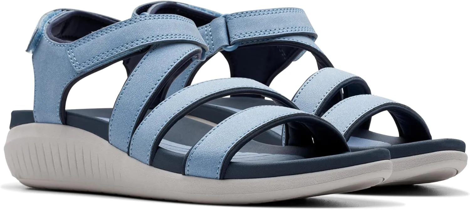 Clarks Women's Glide Hi Ella Wedge Sandal