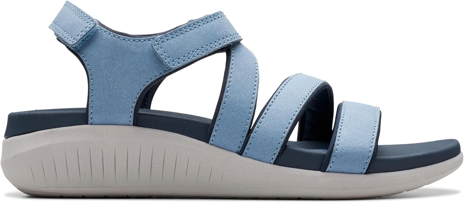 Clarks Women's Glide Hi Ella Wedge Sandal