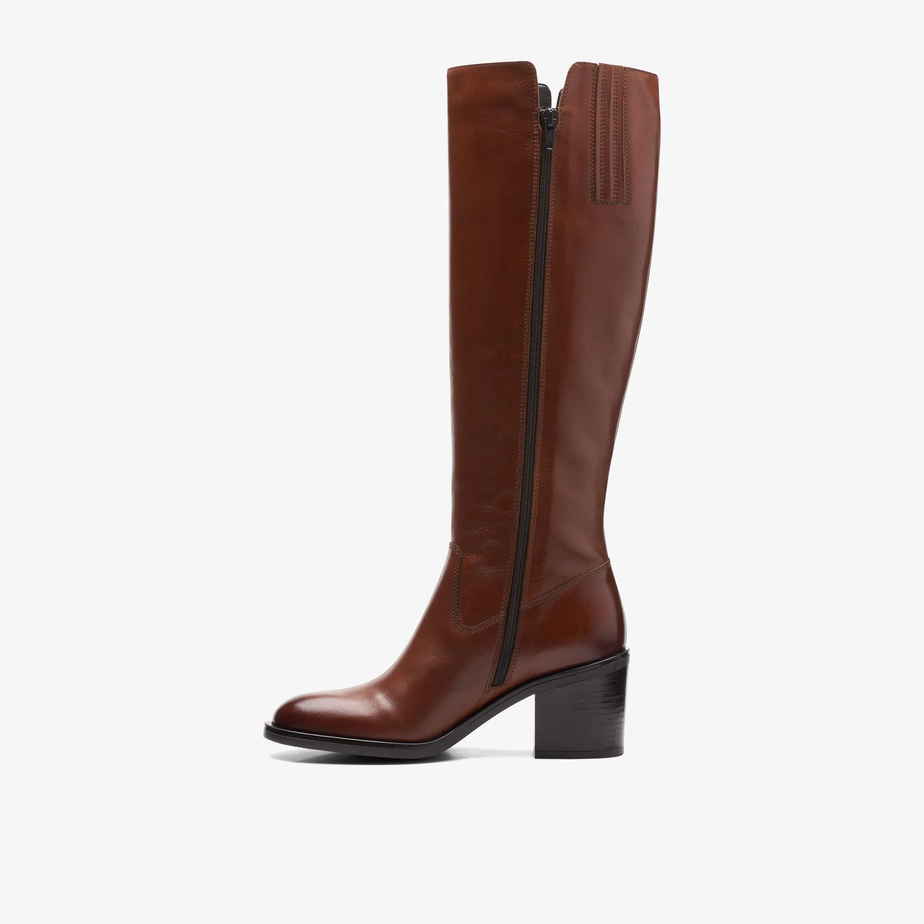 Clarks Women's Valvestino Hi Brown Leather 26171832
