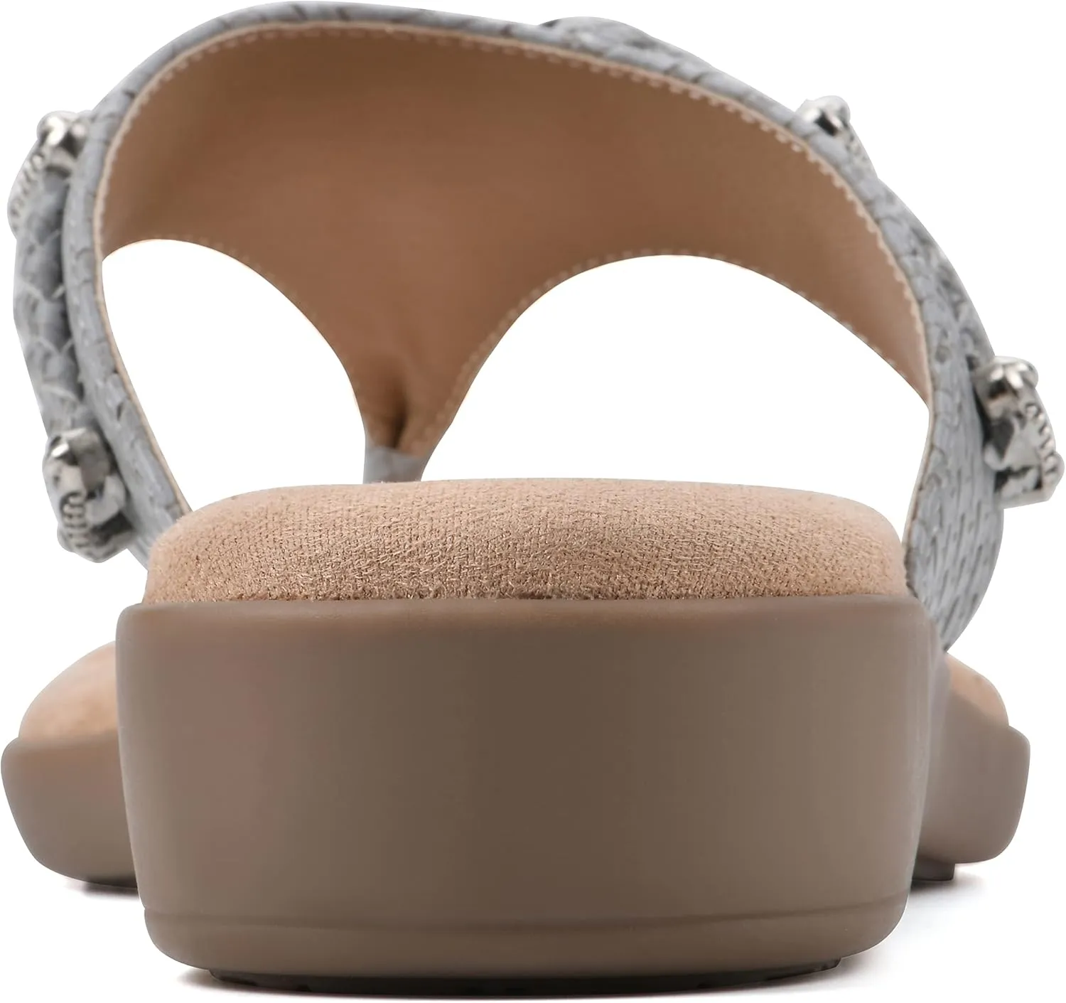 CLIFFS BY WHITE MOUNTAIN Women's Bailee Cushioned Flip Flop Sandal