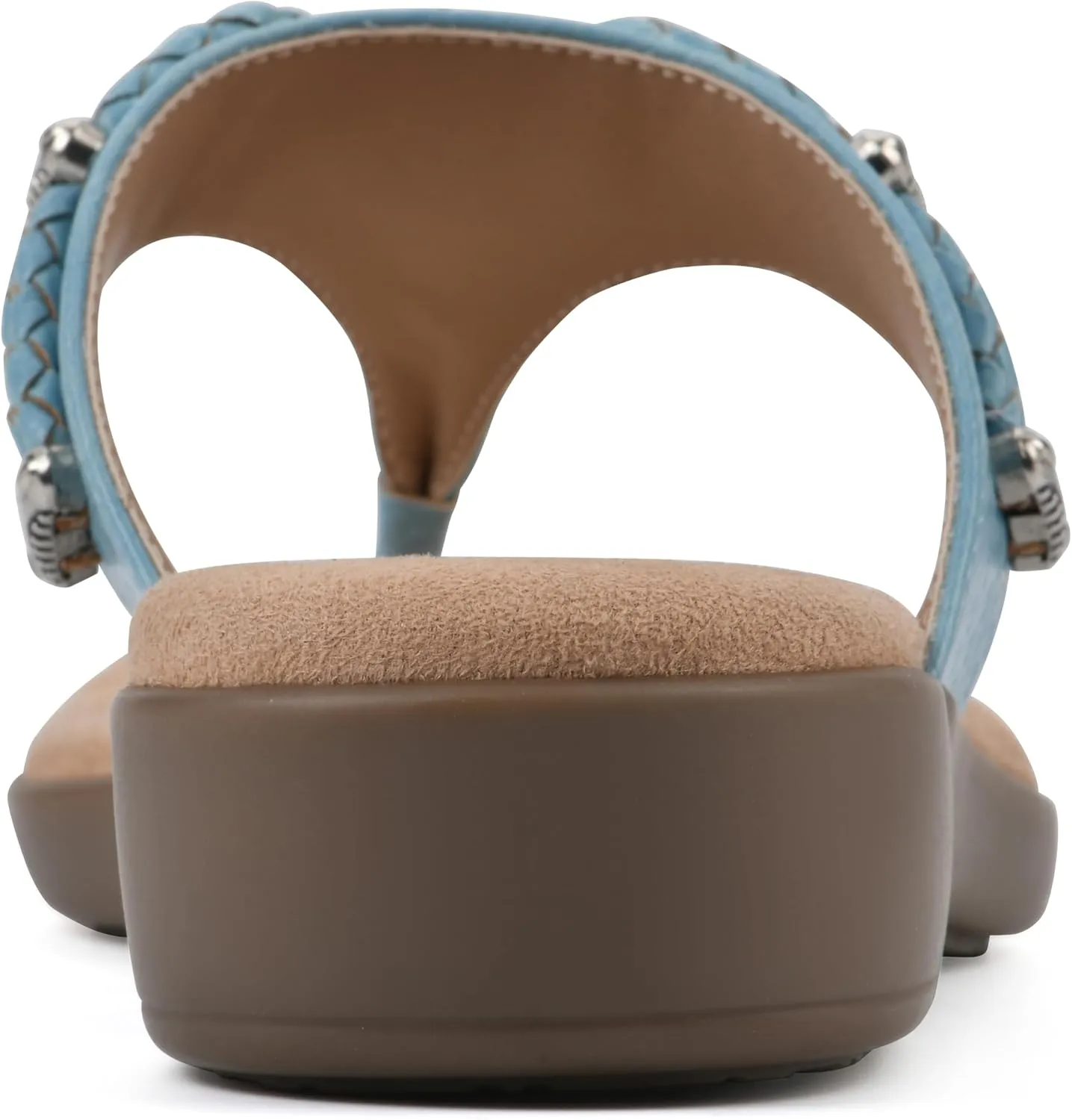 CLIFFS BY WHITE MOUNTAIN Women's Bailee Cushioned Flip Flop Sandal