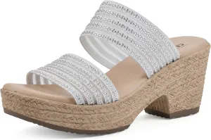 CLIFFS BY WHITE MOUNTAIN Women's Bia Heeled Sandal
