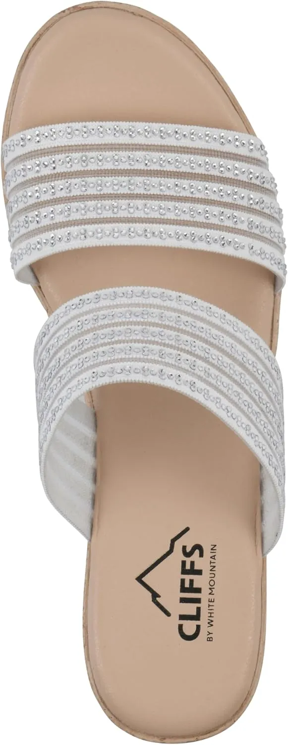 CLIFFS BY WHITE MOUNTAIN Women's Bia Heeled Sandal