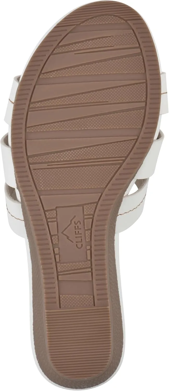 CLIFFS BY WHITE MOUNTAIN Women's Candyce Wedge Sandal