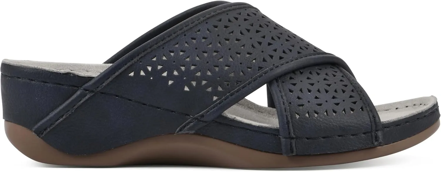 CLIFFS BY WHITE MOUNTAIN Women's Collet Wedge Sandal