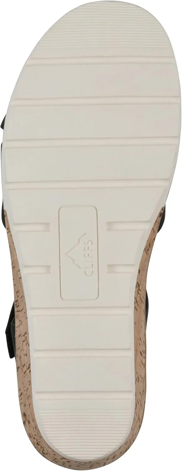 CLIFFS BY WHITE MOUNTAIN Women's Tinna Cork Wedge Sandal