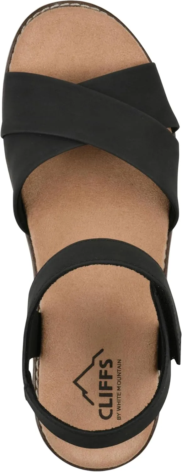 CLIFFS BY WHITE MOUNTAIN Women's Tinna Cork Wedge Sandal