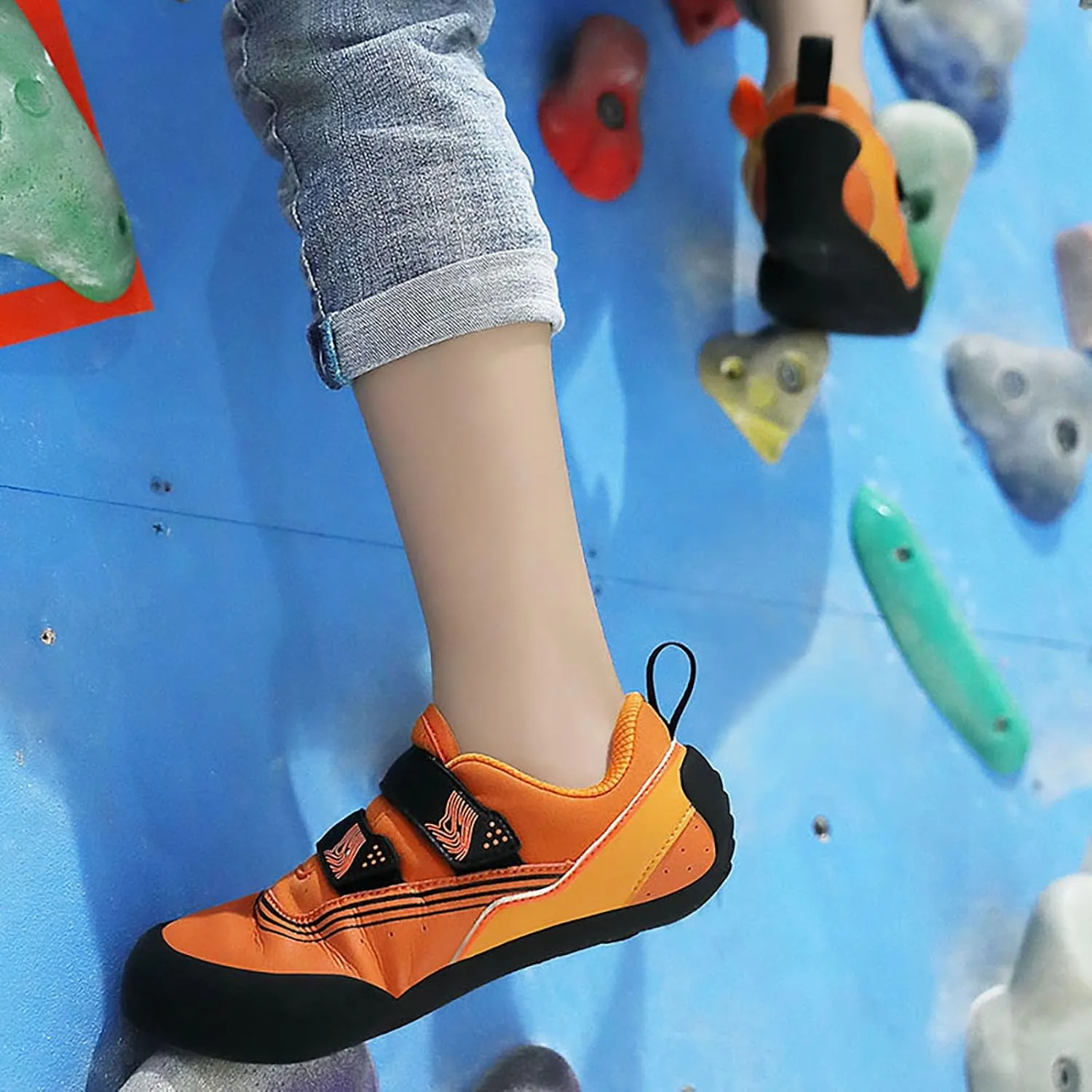 Climbing Shoes Mens Light Anti-Slip Indoor Outdoor Rock Climbing Sneaker for Beginners Professional Climbers