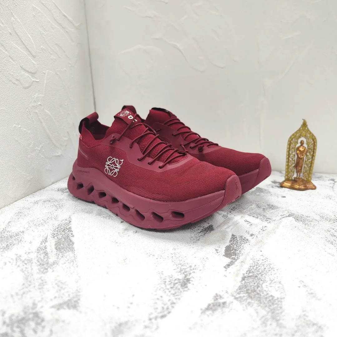 CLOUDTILT SNEAKER IN JAM RED RECYCLED POLYESTER