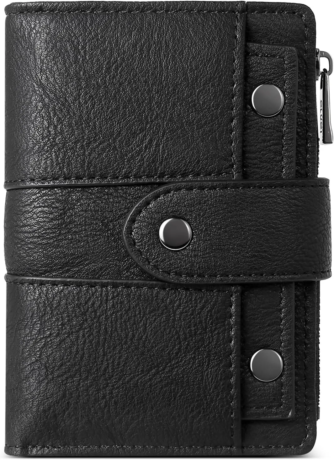 CLUCI Small Wallet for Women Leather Slim Womens Wallet Bifold Multi Card Holder Organizer Designer with Removable ID Window