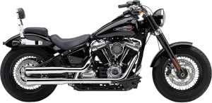 COBRA Neighbor Hater Mufflers for Softail 2018-2022  Chrome 6047