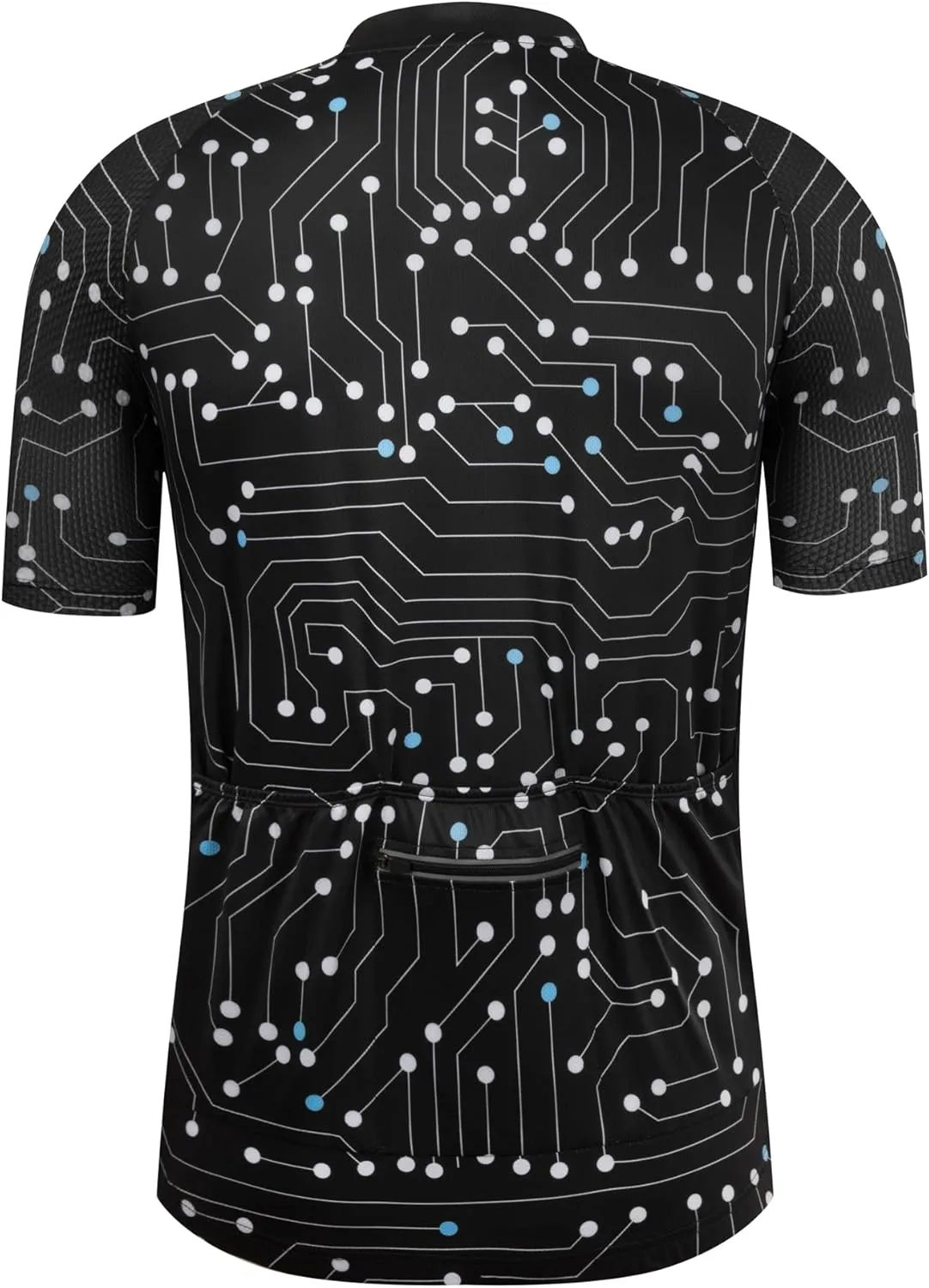 Coconut Ropamo CR Mens Cycling Jersey Short Sleeve Road Bike Shirt with 3 1 Zipper Pockets Breathable Quick Dry