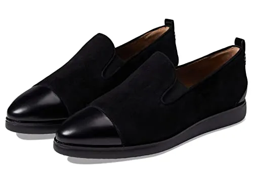 Cole Haan Grand Atlantic Slip-On Loafer Black Suede 6 B (M)