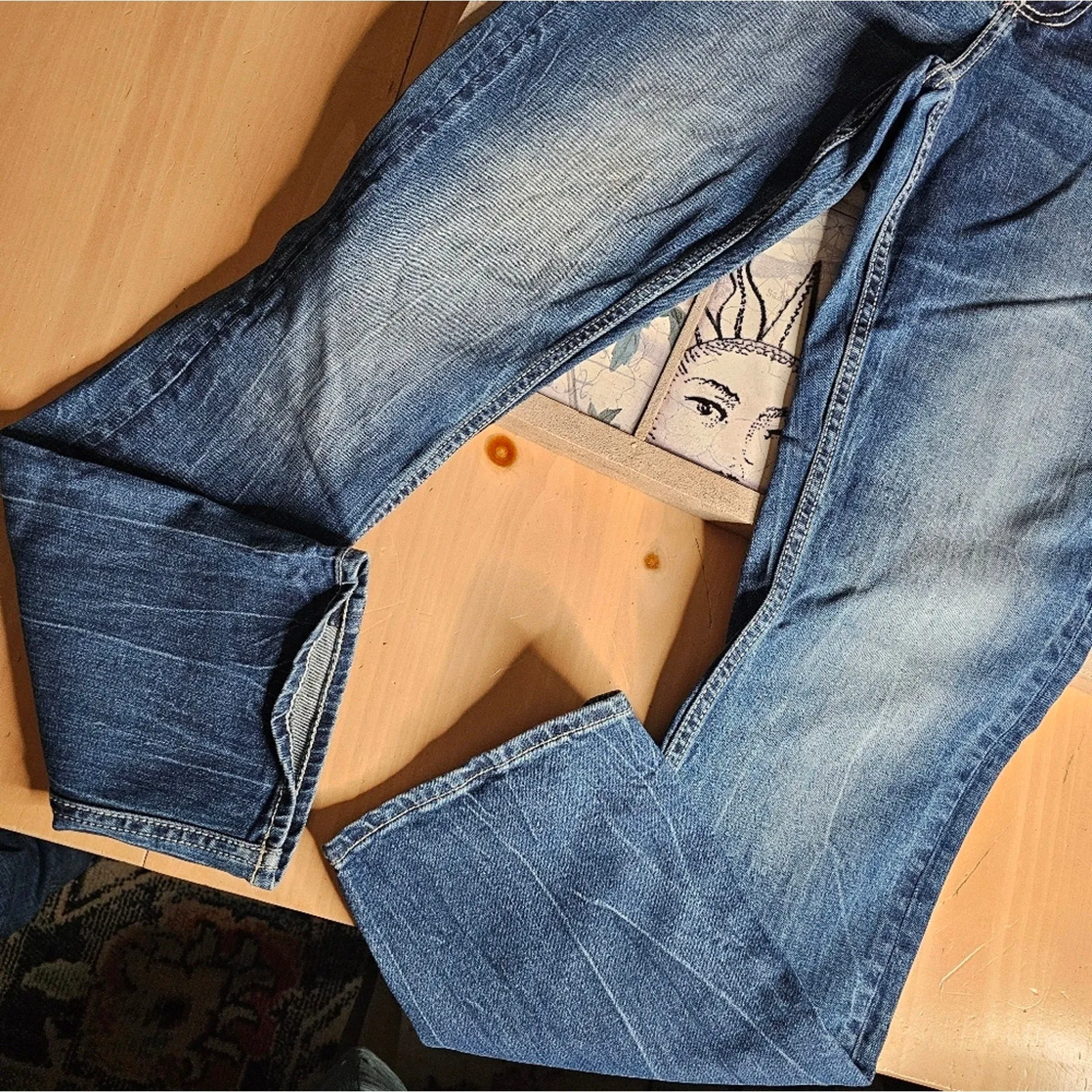 Comfy, High Waisted Vigoss Stretchy Slim Jean's