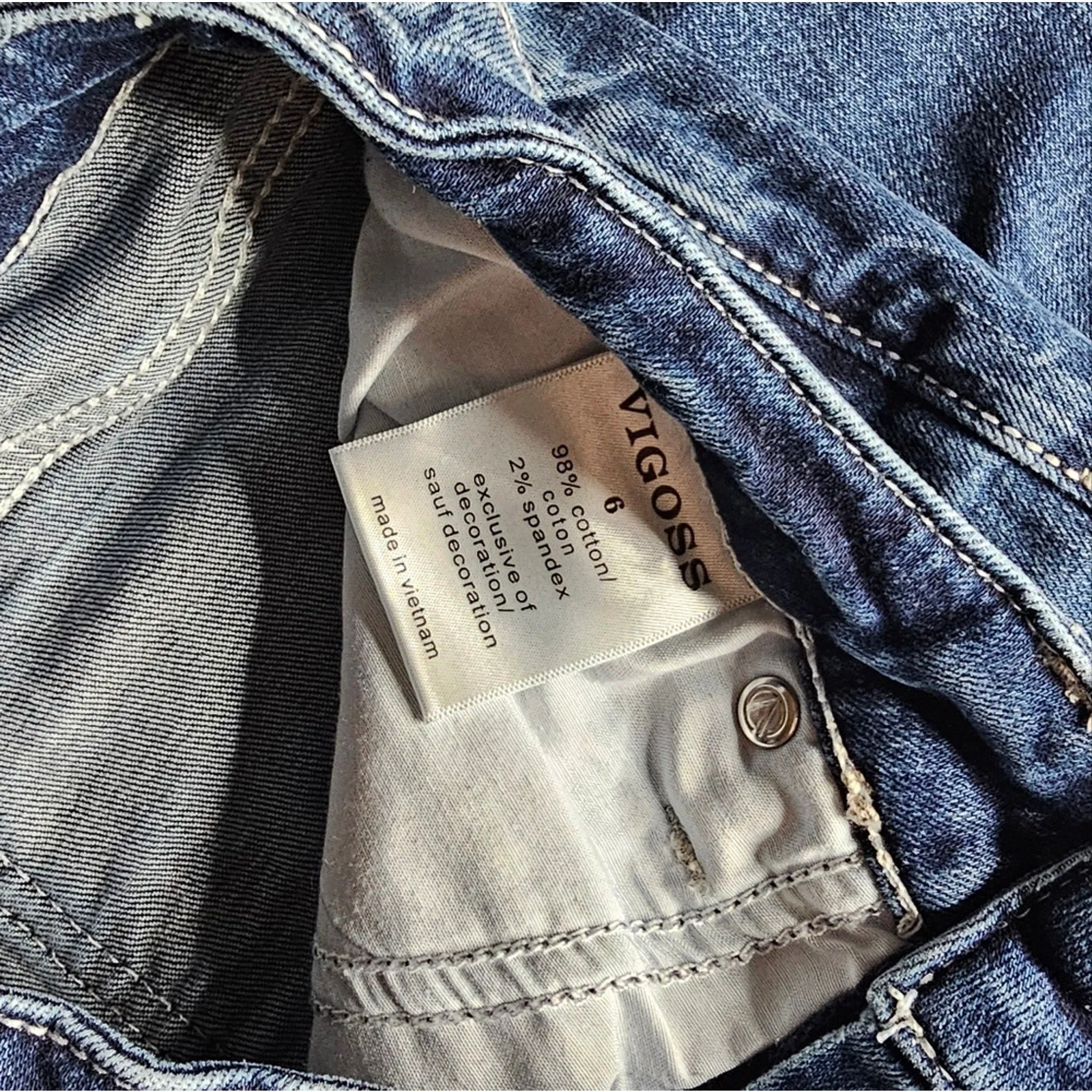 Comfy, High Waisted Vigoss Stretchy Slim Jean's